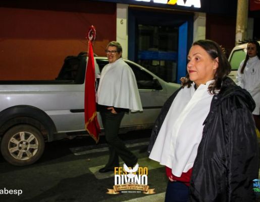 Foto - Prefeito e vice recebem a Benção no Paço Municipal - Festa do Divino 2023