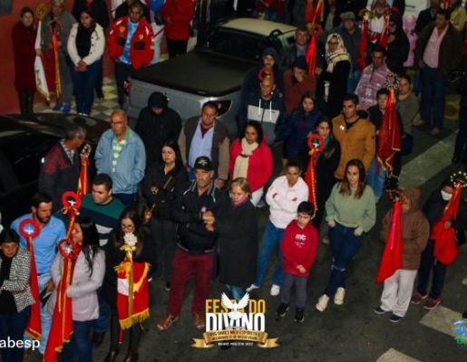 Foto - Prefeito e vice recebem a Benção no Paço Municipal - Festa do Divino 2023
