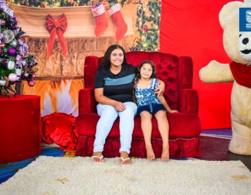 Foto - Inesquecível: chegada do Papai Noel reforça a magia do Natal em Nazaré Paulista