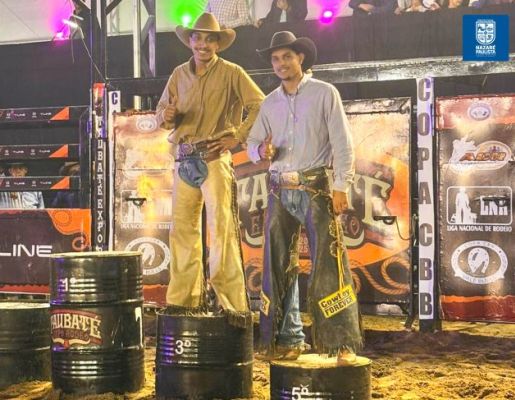 Foto -  Nazaré Paulista celebra com orgulho representante no Taubaté Expo Rodeio 2025