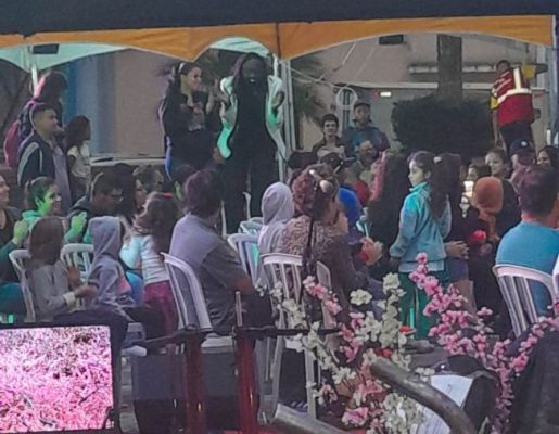 Foto - Nazaré Paulista recebeu programação gratuita do circuito SESC de artes na praça da Igreja Matriz