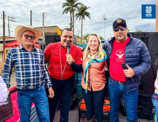 Foto - Chegada da Paçoca emociona Nazaré Paulista com fé, tradição e música no início da Festa do Divino 2025