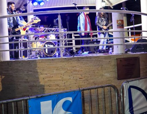 Foto - Show com a banda Livro dos Dias 