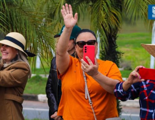 Foto - Chegada da Paçoca emociona Nazaré Paulista com fé, tradição e música no início da Festa do Divino 2025