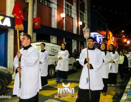 Foto - Prefeito e vice recebem a Benção no Paço Municipal - Festa do Divino 2023