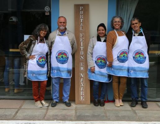 Foto - Prefeito Murilo Pinheiro inaugura portal Feitos em Nazaré