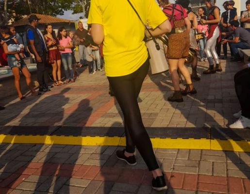 Foto - Nazaré Paulista recebeu programação gratuita do circuito SESC de artes na praça da Igreja Matriz