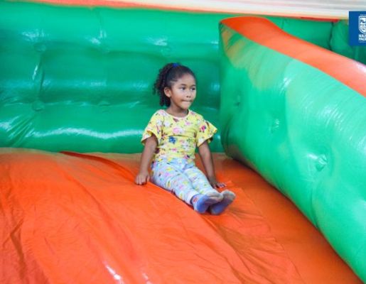 Foto - Inesquecível: chegada do Papai Noel reforça a magia do Natal em Nazaré Paulista