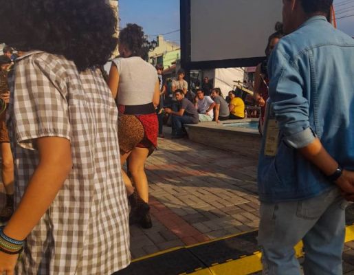 Foto - Nazaré Paulista recebeu programação gratuita do circuito SESC de artes na praça da Igreja Matriz