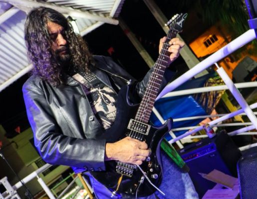 Foto - Show com a banda Livro dos Dias 