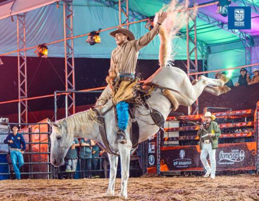Foto -  Nazaré Paulista celebra com orgulho representante no Taubaté Expo Rodeio 2025