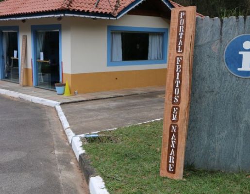 Foto - Prefeito Murilo Pinheiro inaugura portal Feitos em Nazaré