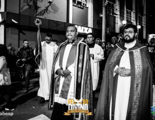 Foto - Prefeito e vice recebem a Benção no Paço Municipal - Festa do Divino 2023